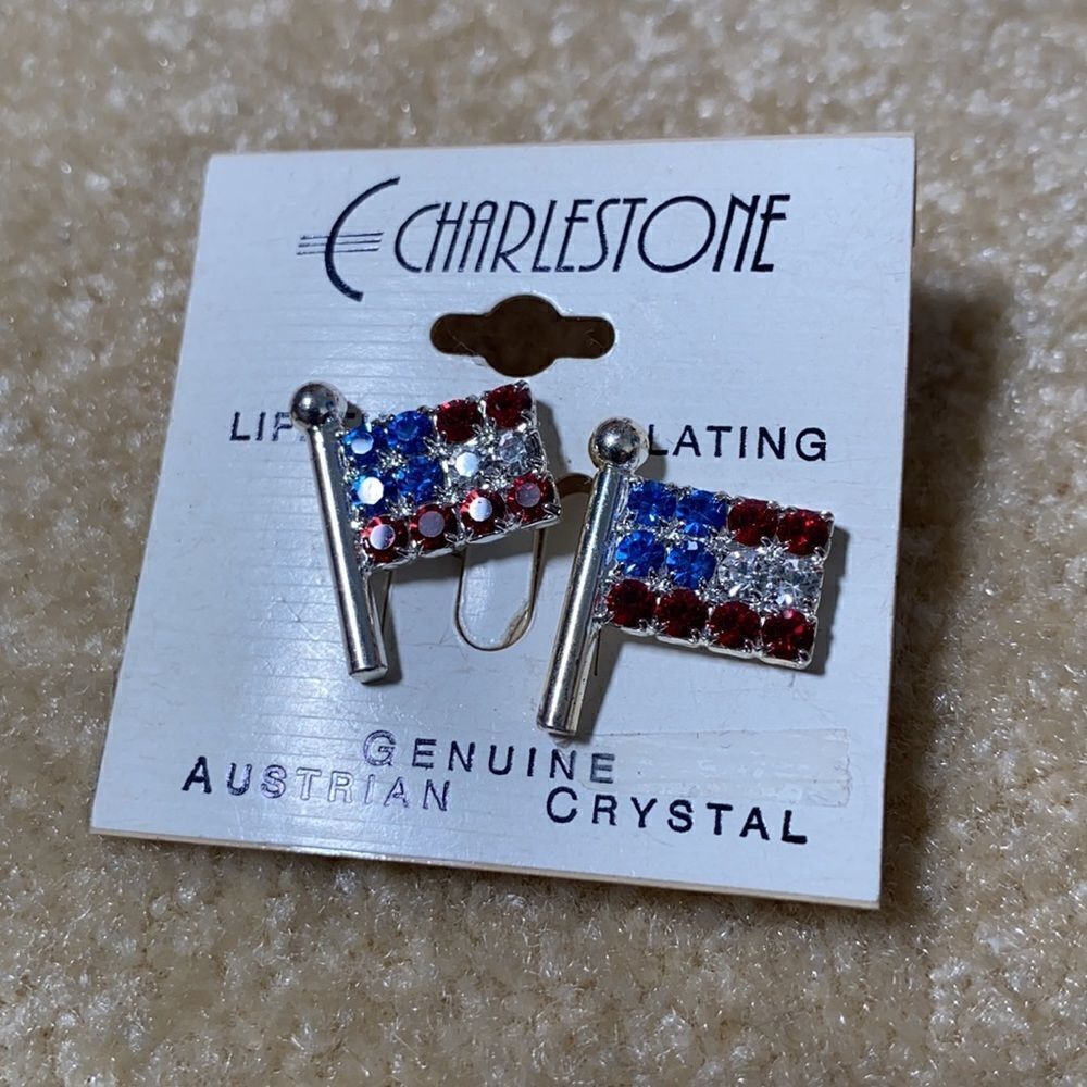 American Flag Pins - set of 2